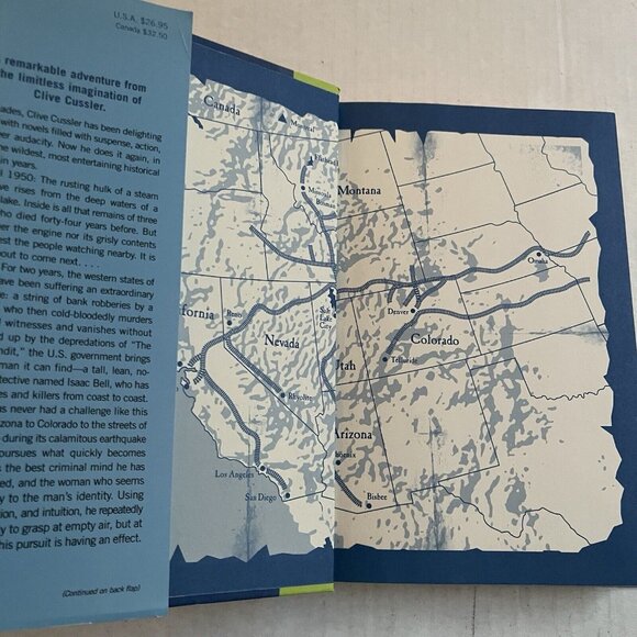 The Chase An Isaac Bell AdventureHardcover By Clive Cussler 2007 Hardcover Book - Picture 2 of 7